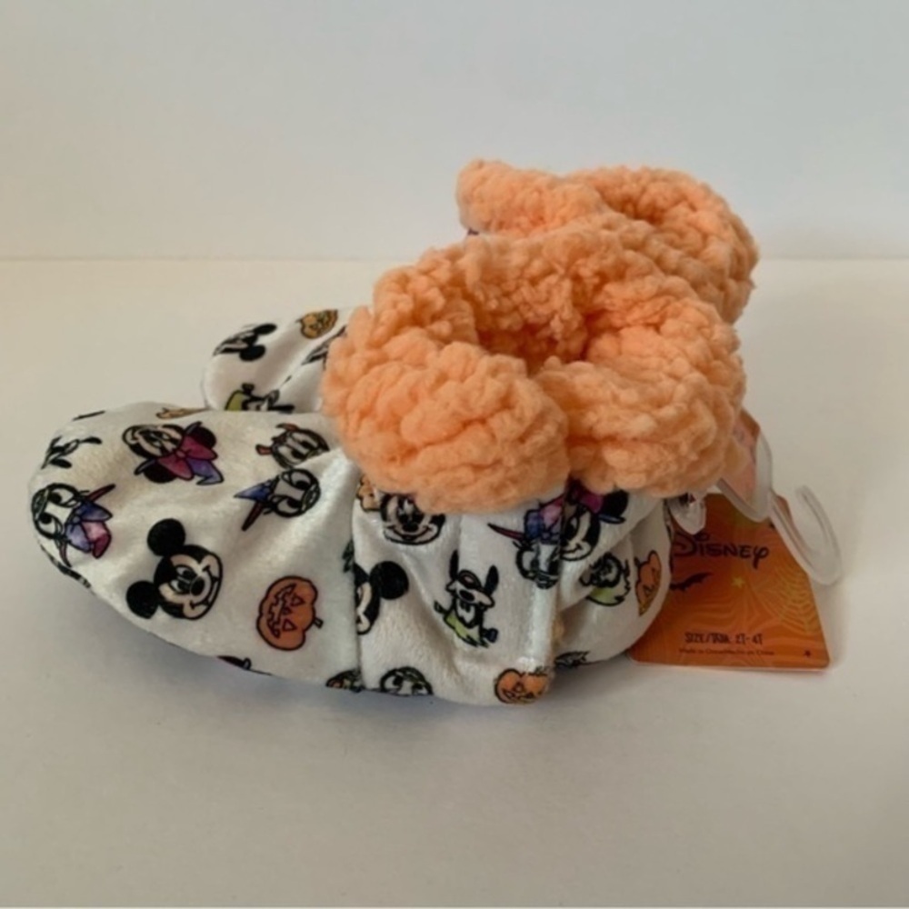 NWT. DISNEY Mickey Mouse Plush Booties - Picture 5 of 5
